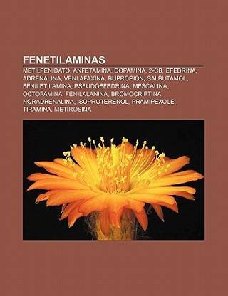 Fenetilaminas: Metilfenidato, Anfetamina, Dopamina, 2-CB, Efedrina, Adrenalina, Venlafaxina, Bupropion, Salbutamol, Feniletilamina