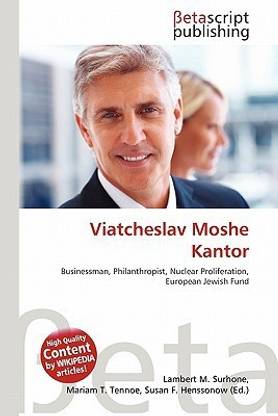 Viatcheslav Moshe Kantor