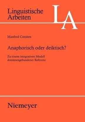Anaphorisch oder deiktisch?