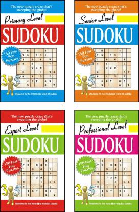 150 Sudoku Puzzles (Set of 4 Books)