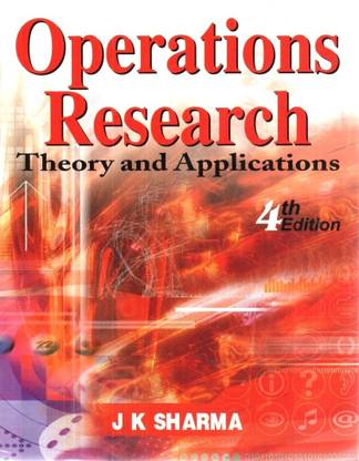Sharma_OPERATION RESEARCH Theory 4th Edition