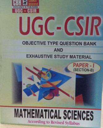 Mathematical Sciences For UgcCsir Junior Researchfellowship & Eligibility For Lecturership (Paperback) 1 Edition