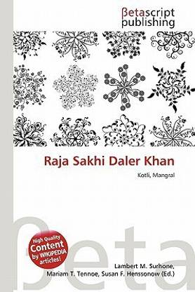 Raja Sakhi Daler Khan