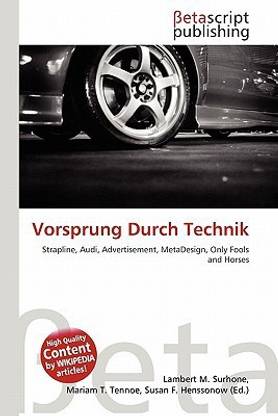 Vorsprung Durch Technik