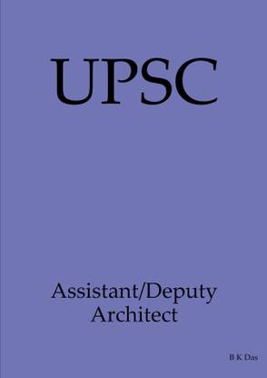 UPSC (Assistant/ Deputy) Architect
