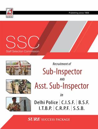 SSC - Sub-Inspector, Delhi Police, CAPFs, CISF, NCB (Code- 20.27.1)  - Sure Success Package