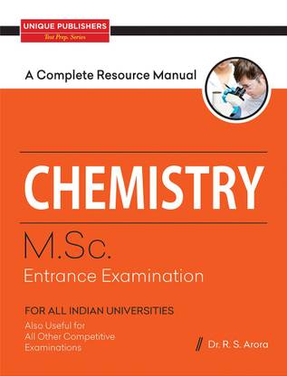 Chemistry book for MSC entrance exam (english)