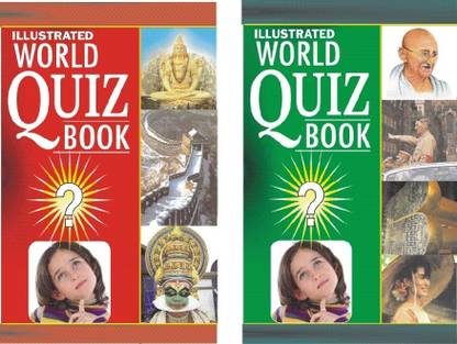 Illustrated Worls Quiz Book (Set of 2 Books)
