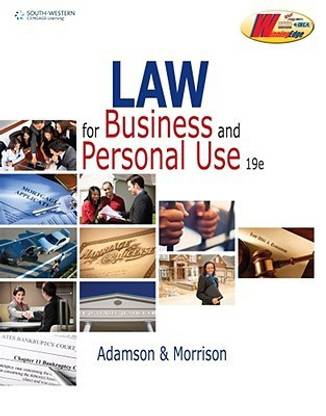 Law for Business and Personal Use 19/e HB 19th  Edition