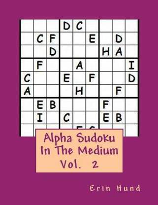 Alpha Sudoku in the Medium Vol. 2