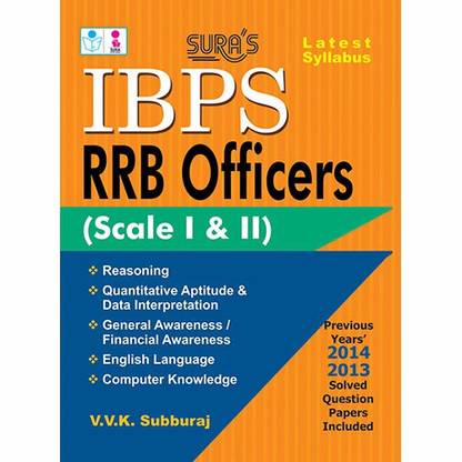 IBPS RRB Officers Scale 1 & 2 Exam Study Material Book