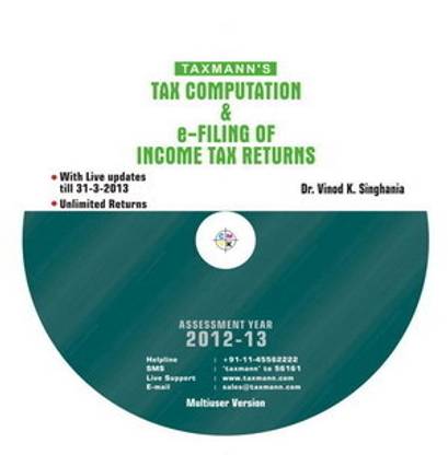 Tax Computation & e-Filing of Income Tax Returns (A.Y 2012-13)