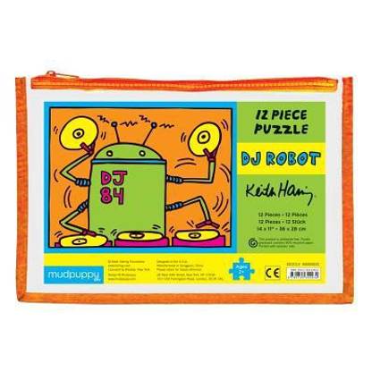 Keith Haring DJ Robot Pouch Puzzle