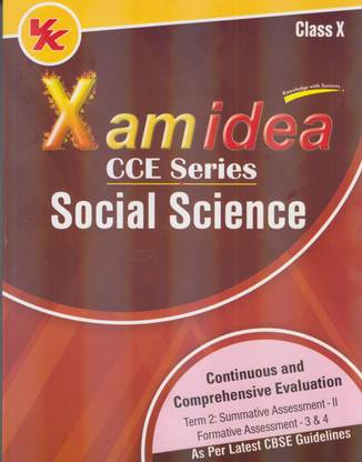 CCE Series Xamidea Social Science Term-2 (Summative Assessment- II and Formative Assessment- 3 & 4) 1st Edition