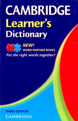 Cambridge Learner'S Dictionary