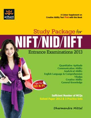 Study Package for NIFT, NID & IIFT Entrance Exam 2012