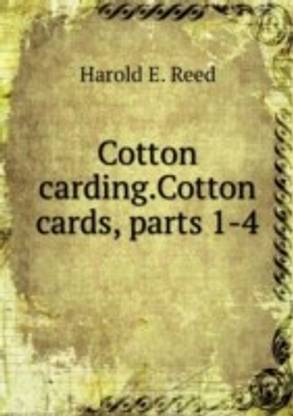 Cotton carding. Cotton cards parts 1-4