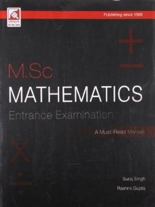 M.Sc Mathematics Entrance Examination