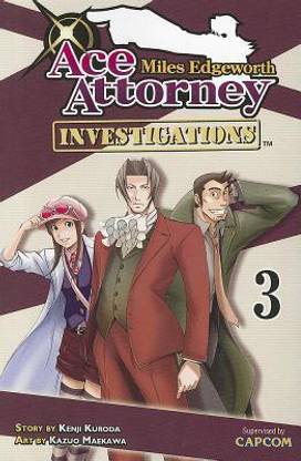 Miles Edgeworth  - Ace Attorney Investigations 3