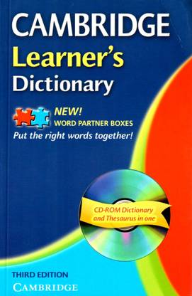 CAMBRIDGE LEARNERS DICTIONARY WITH CD-ROM 3ED