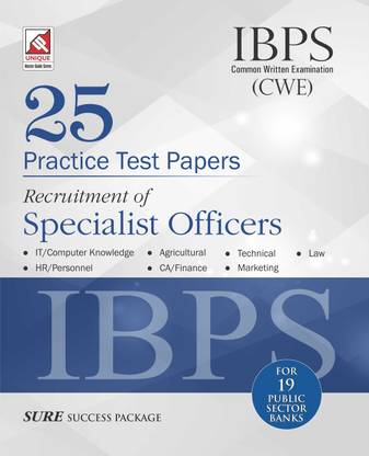 Ibps (Cwe) 30 Specialist Officers