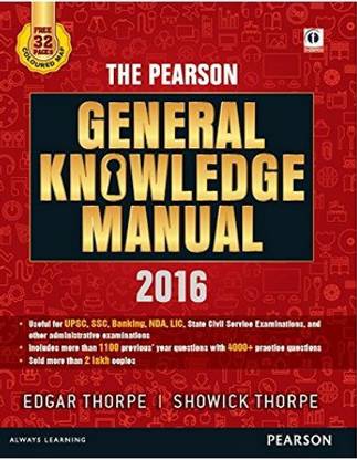 The Pearson General Knowledge Manual 2016 2015 Edition