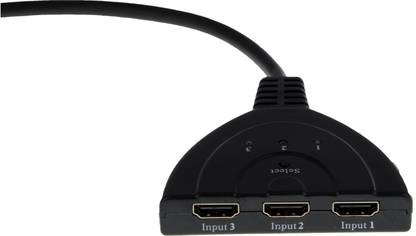 FOX MICRO 3 Port HDMI Switch Splitter smart hub box Boom Box