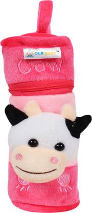 OLE BABY Smiley Cow Soft Cute Plush Milk Feeding