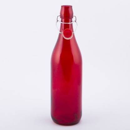 Designer bottle Red glass bottle 1000 ml Bottle