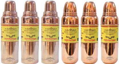 Indian Craft Villa 4200 ml Copper Bottle