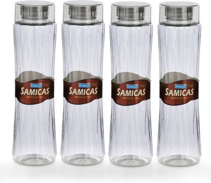 Steelo 1000ml x 4 pcs Premium PET Bottle Set (Samicas Transparent) 1000 ml Bottle