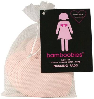 Bamboobies Super-soft Washable Nursing Pads