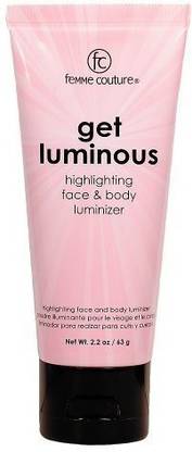 Femme Couture Get Luminous Highlighting Face & Body Luminizer Pink Sparkle