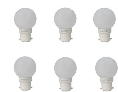 Pyrotech 0.5 W Basic Standard B22 LED Bulb