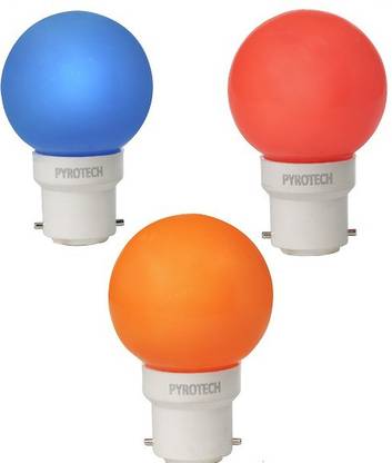 Pyrotech 0.5 W Basic Standard B22 LED Bulb