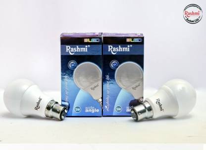 RASHMI 5 W Standard B22 LED Bulb