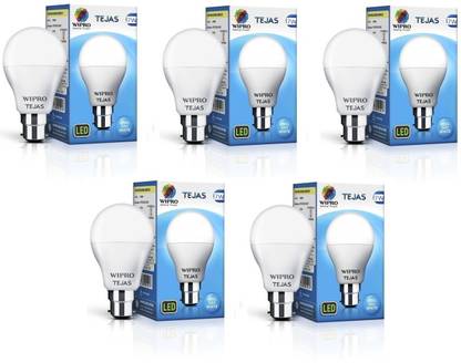 Wipro 7 W Basic Standard B22 LED Bulb