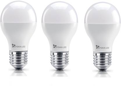 Syska 5 W Basic Round E27 LED Bulb