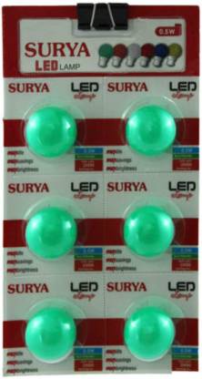 SURYA 0.5 W Standard B22 LED Bulb