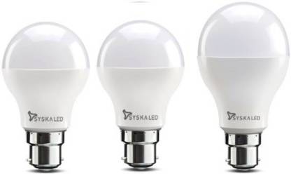 Syska 9 W, 12 W, 7 W Standard B22 LED Bulb