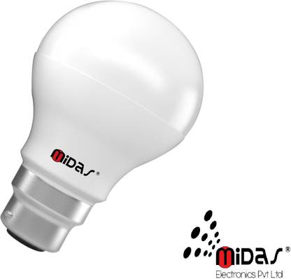 Midas 9 W Basic Standard B22 LED Bulb