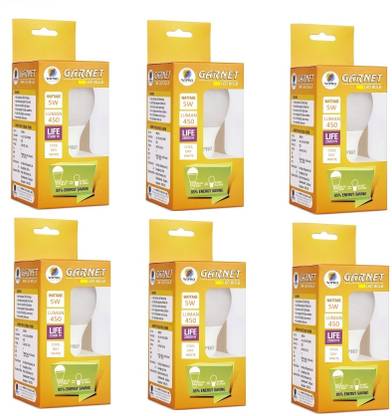 Wipro 5 W Basic Standard E27 LED Bulb