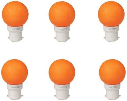Pyrotech 0.5 W Basic Standard B22 LED Bulb