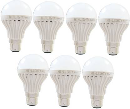 HI-LIGHT 5 W Standard B22 LED Bulb