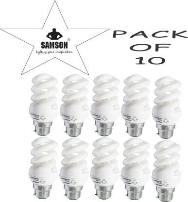 SAMSON 12 W Spiral B22 CFL Bulb