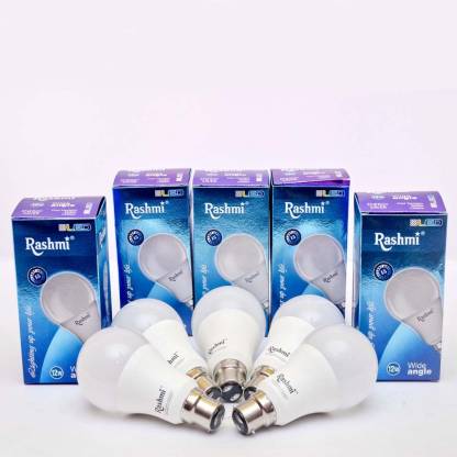 RASHMI 12 W Standard B22 LED Bulb