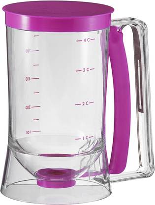 Gade Batter Dispenser With Measuring Label Plastic Cake Server