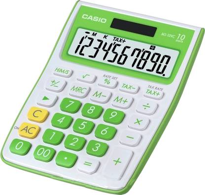 CASIO MS-10VC-GN MS-10VC-GN Basic  Calculator