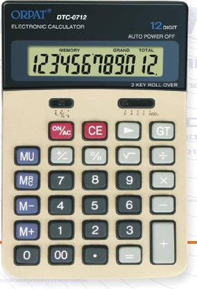 ORPAT DTC 0712 Basic  Calculator