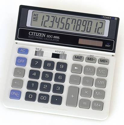 CITIZEN SDC-868 L SDC-868 L Basic  Calculator